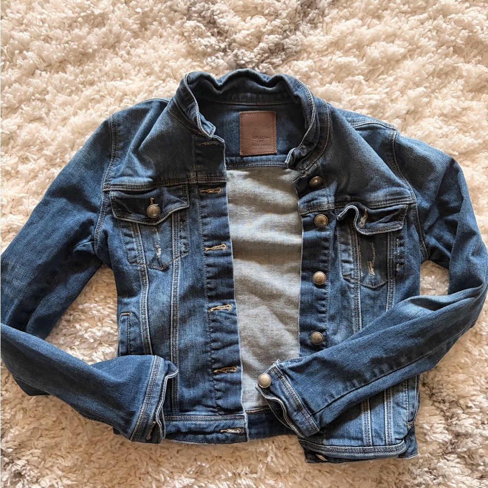 Articles Of Society Dark Blue Denim Jacket